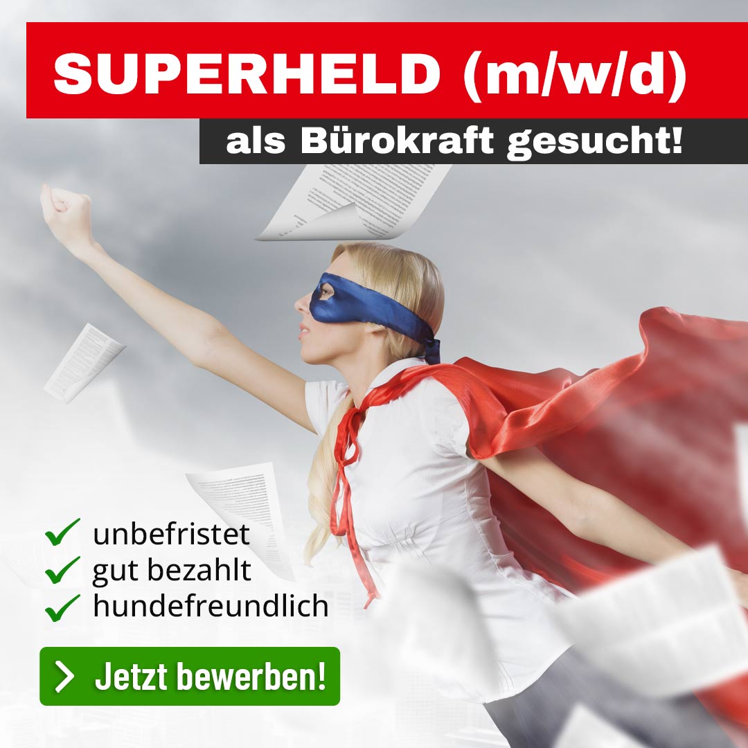 Joabangebot Bürofachkraft