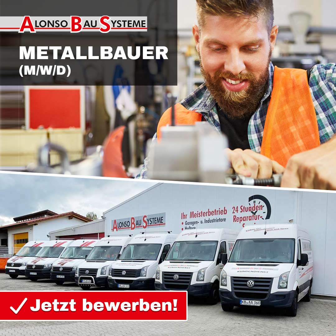 Joabangebot Metallbauer